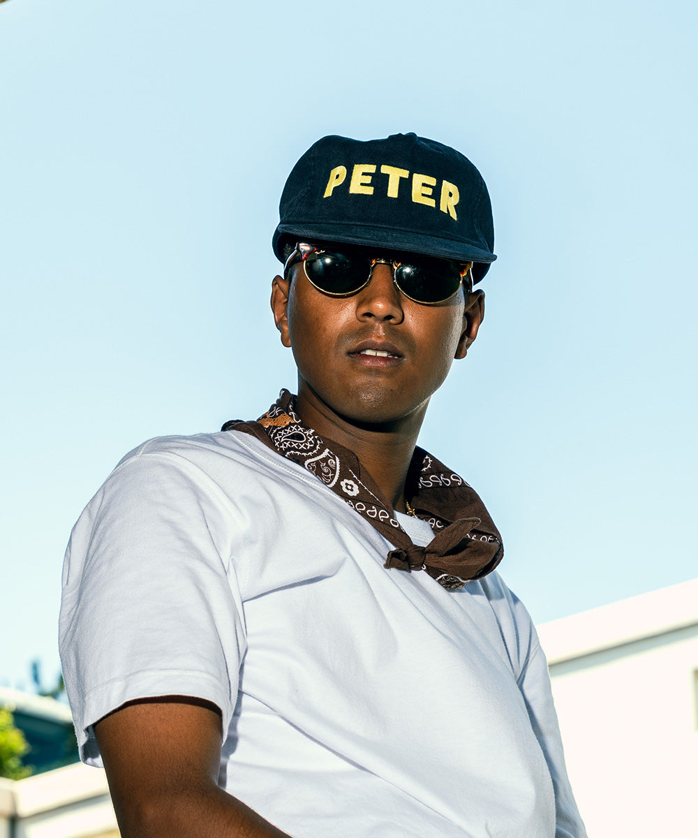 MY NAME IS PETER - 5-PANEL PETER CAP NAVY