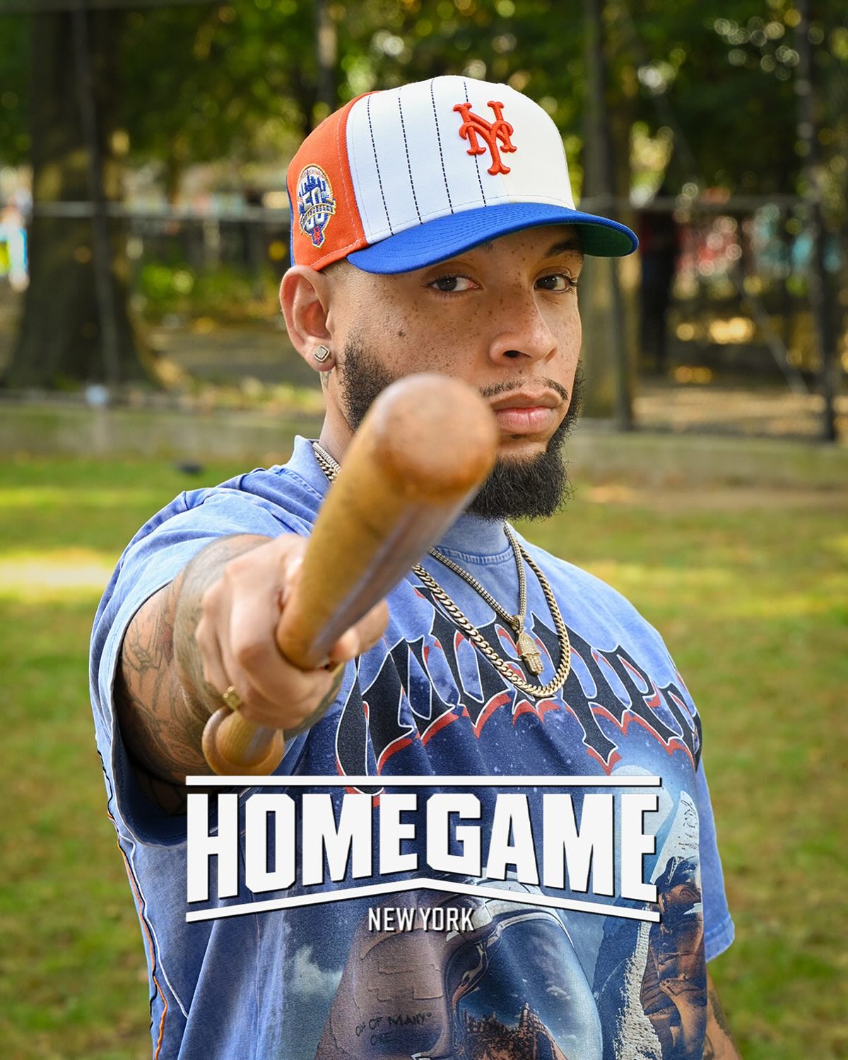 NEW ERA - New York Mets NYCO 59FIFTY 50th Anniversary Multi/Blue