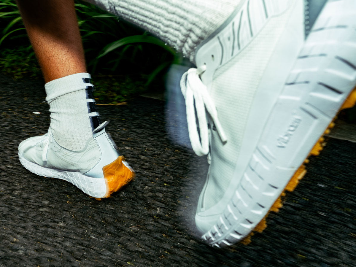 norda ノルダ NORDA 001 ノルダ 001 スニーカー MENS WHITE×GUM ホワイト×ガム