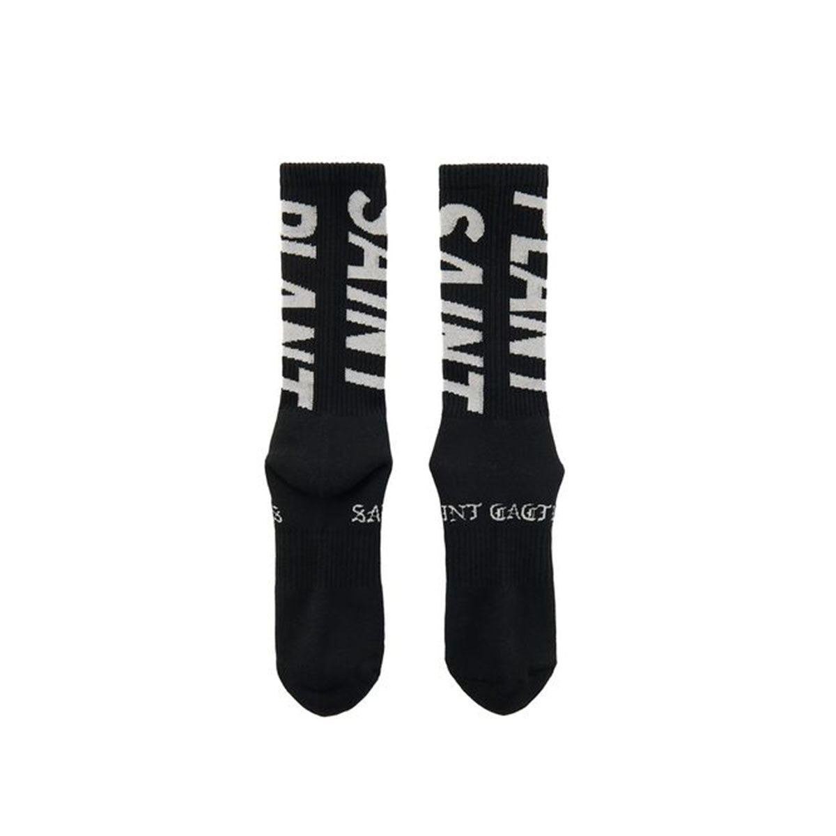 SAINT Mxxxxxx CP_SOCKS/SNT PLANT BLACK セントマイケル ソックス/プラント ブラック【SM-YS1-0000-C14】