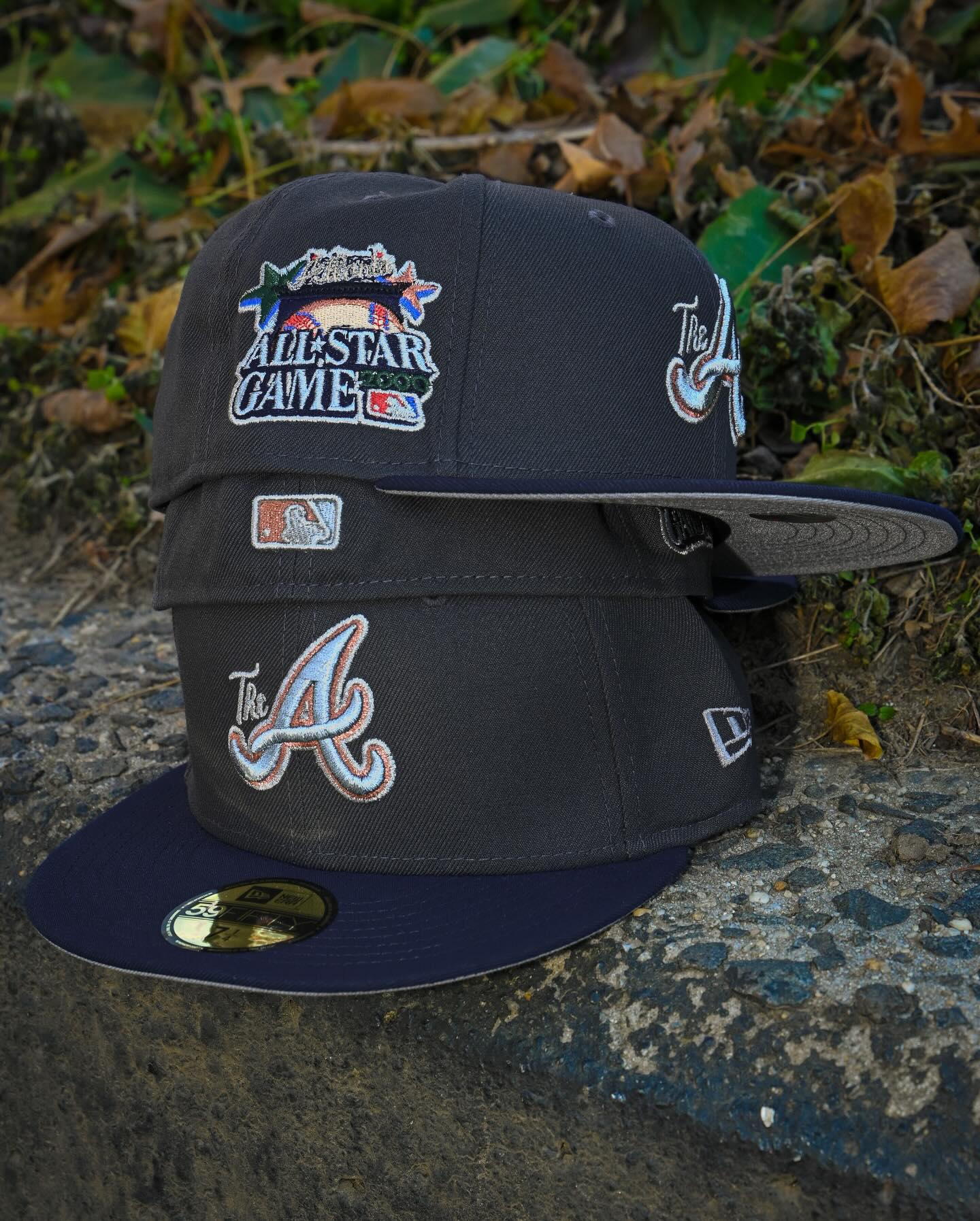 NEW ERA - Atlanta Braves NYCO 59FIFTY ASG2000 Brick Black/Dark Navy 【70970637】