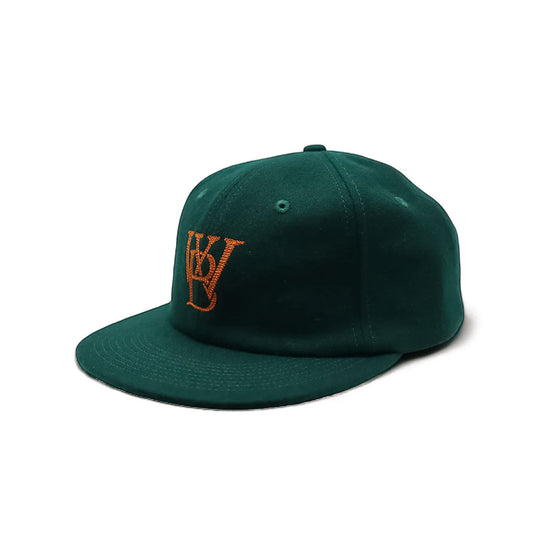 WOODBLOCK CLASSIC WB LOGO WOOL CAP GREEN 【WB-CL-002】