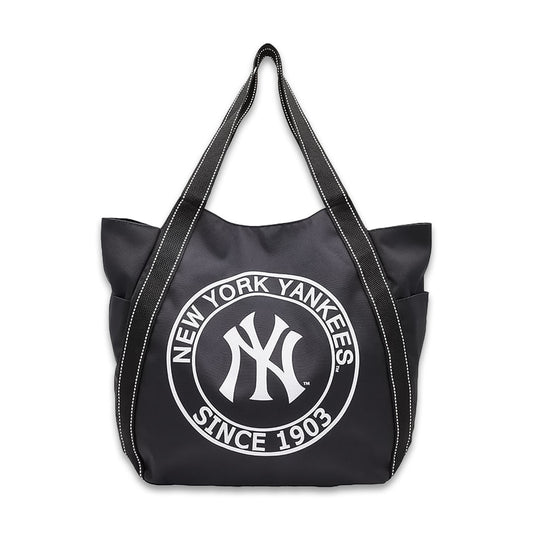 New York Yankees MLB BALLOON TOTE BLACK 【YK-15】