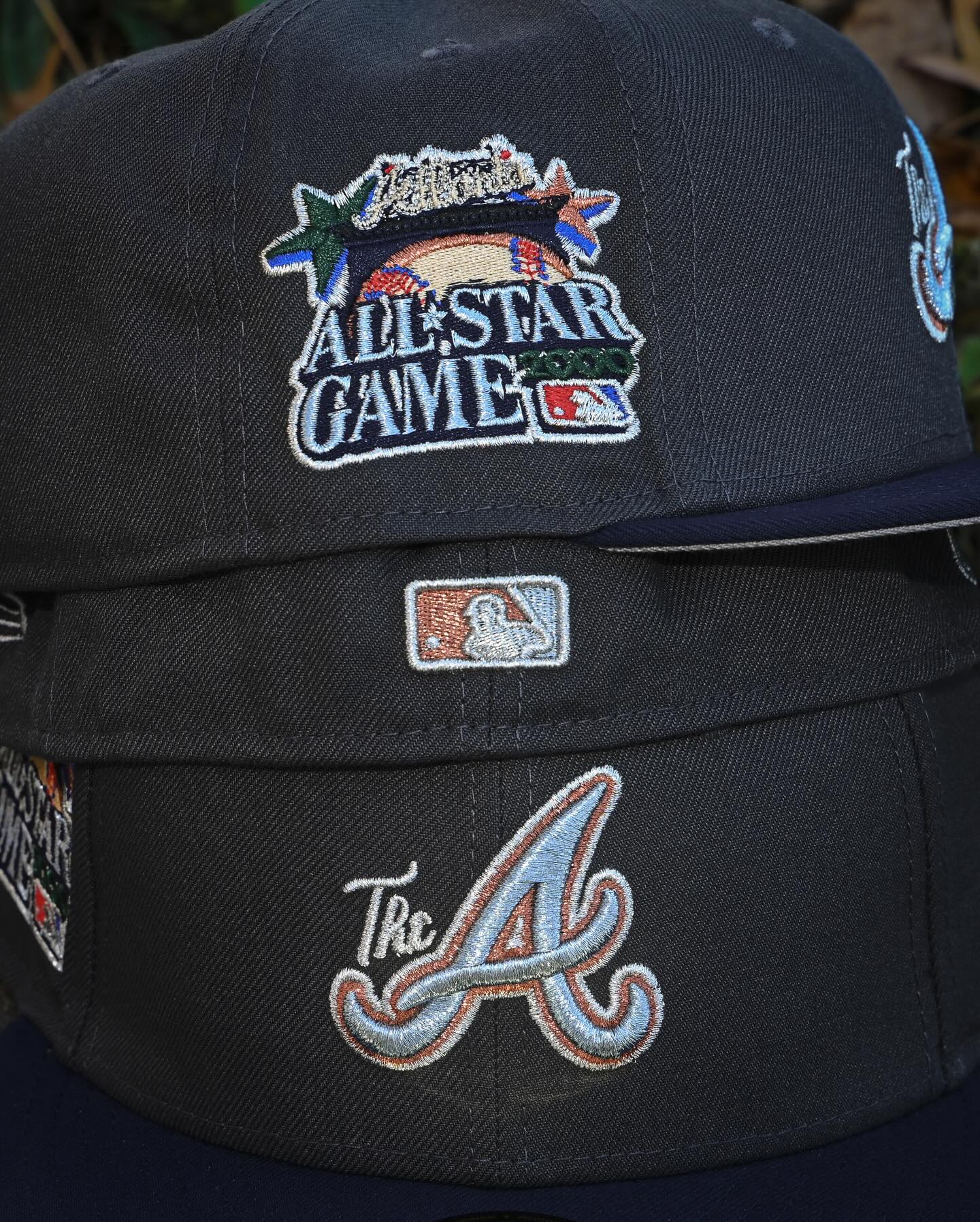 NEW ERA - Atlanta Braves NYCO 59FIFTY ASG2000 Brick Black/Dark Navy 【70970637】