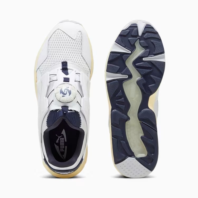 PUMA プーマ DISC BLAZE THE NEVERWORN II ディスクブレイズ スニーカー  WHITE ホワイト【393182】