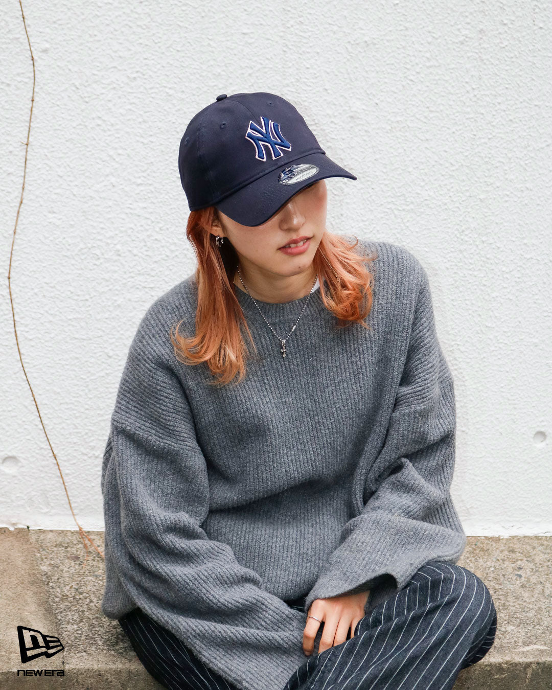 NEW ERA New York Yankees - 9TWENTY Yozakura 夜桜 NAVY 【15063070