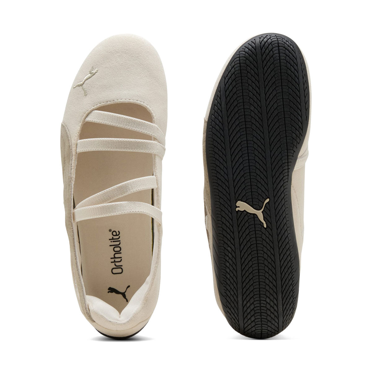 PUMA - SPEEDCAT BALLET SD WNS ALPINE SNOW-PUMA BLACK【401287-08