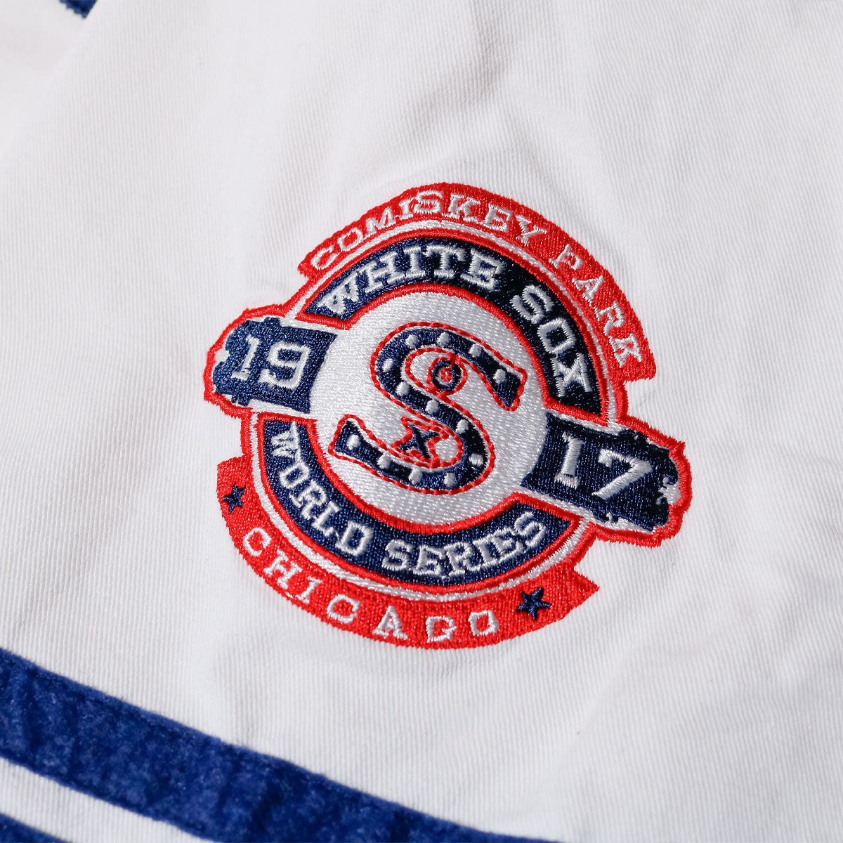 Fanatics - Chicago White Sox COOPERSTOWN BASEBALL SHIRT NATURAL 【ML2126SS0002】