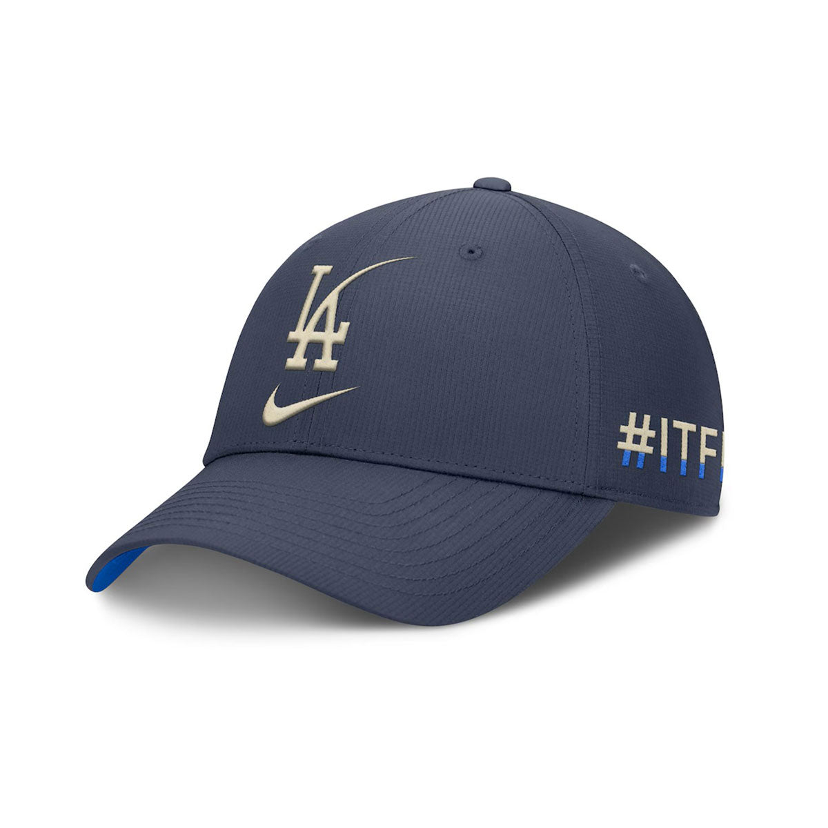 Fanatics - Los Angels Dodgers NIKE CITY CONNECT CLUB STRUCTURED UV POLY RIPSTOP CAP【NB02-097T-LD-Z8F】