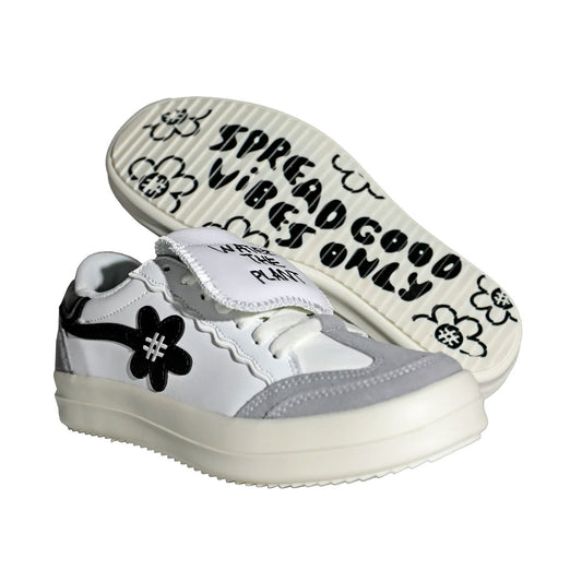 WATER THE PLANT - ”BONE” Vintage Kicks | White