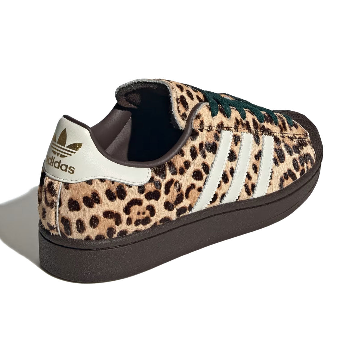 adidas - SUPERSTAR II W Dark Brown/Ivory/Gold Metallic 【KI4203】