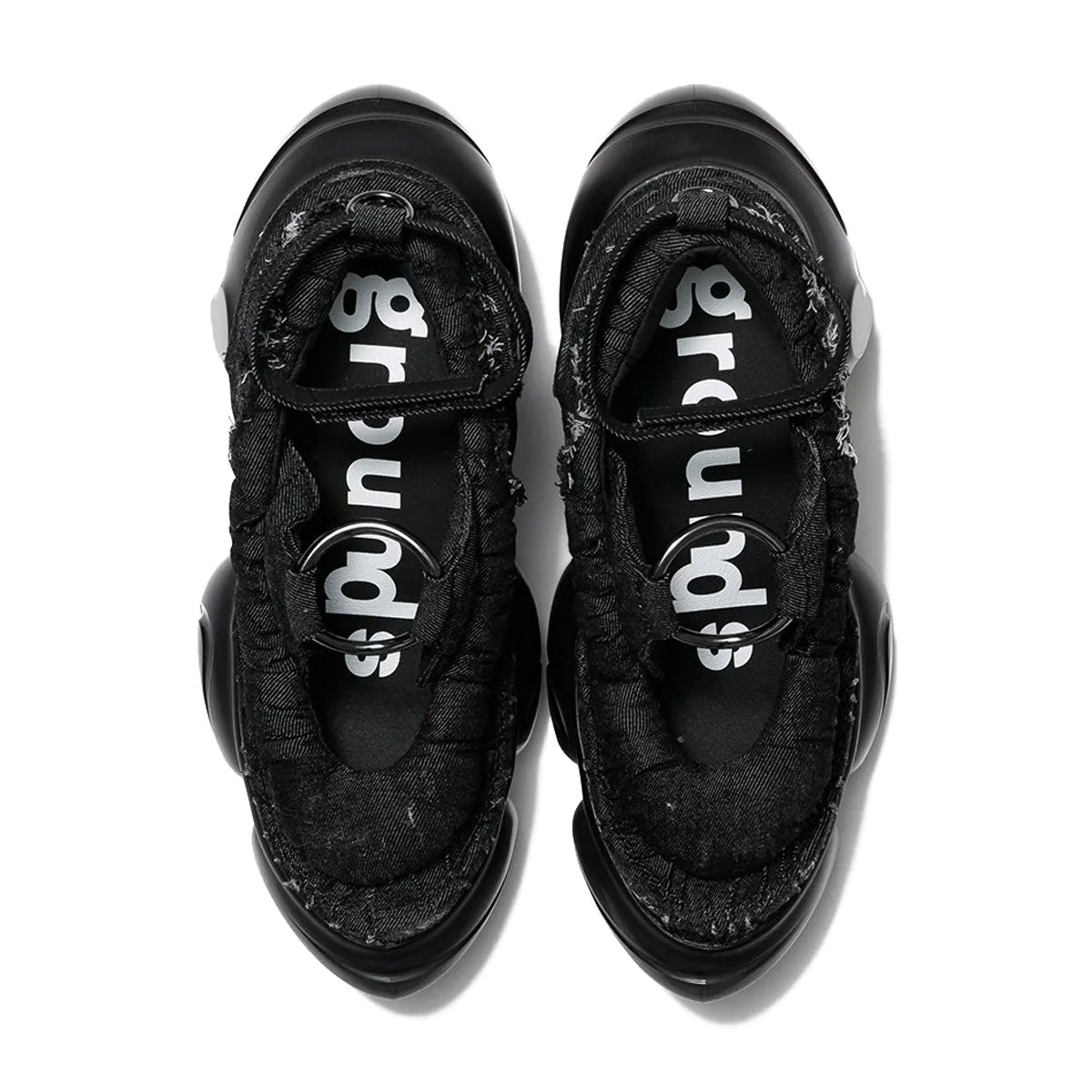 grounds - LOOPIE DONUTS BLACK DENIM/BLACK