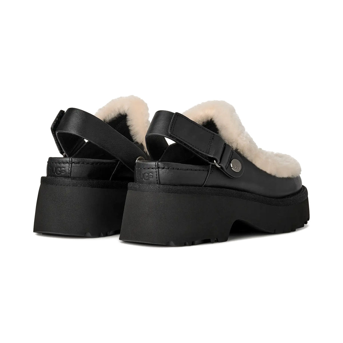 UGG - W ESMEE LEATHER CLOG 【1171507-BLK】