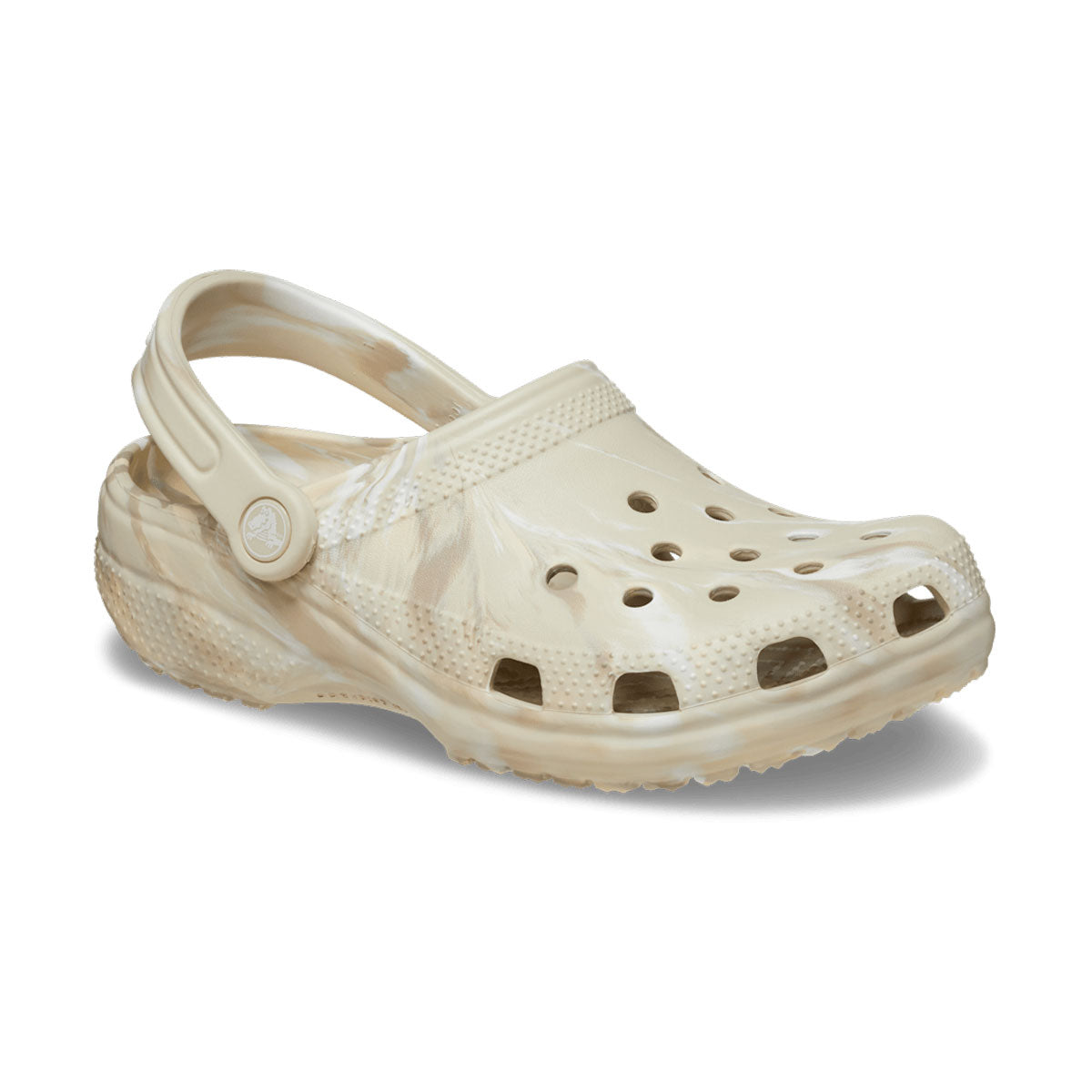 crocs - MENS WMNS CLASSIC MARBLE CLOG Bone/Multi【206867-2Y3】