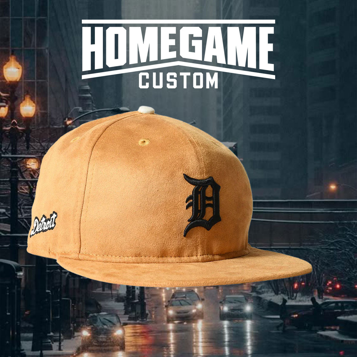 NEW ERA - Detroit Tigers CO 59FIFTY SB SUEDE CAMEL【14881984】