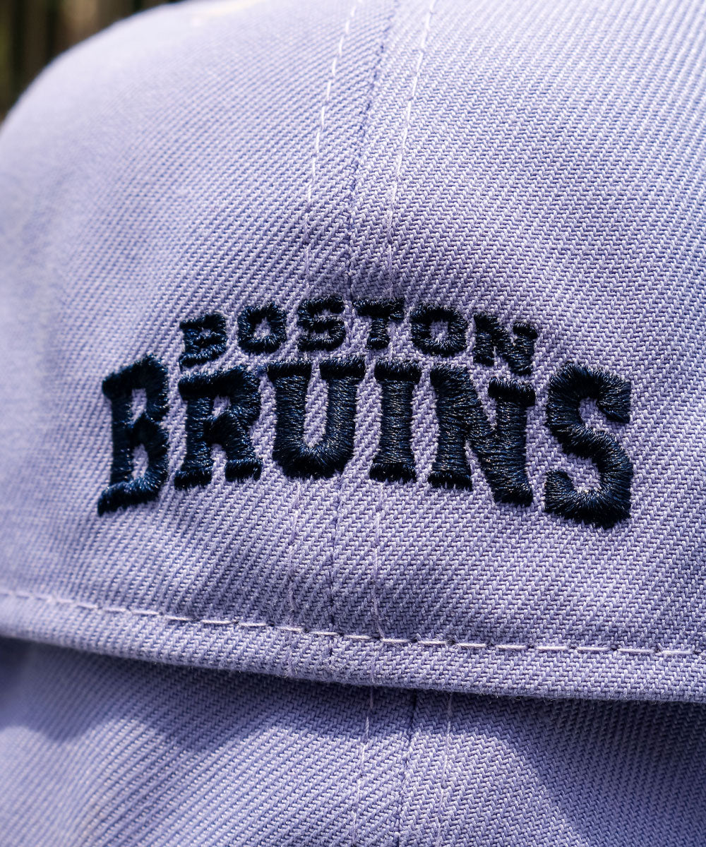 TY MATHIS NEW ERA - Boston Bruins 59FIFTY Hockey Fights Cancer Lavender/Purple