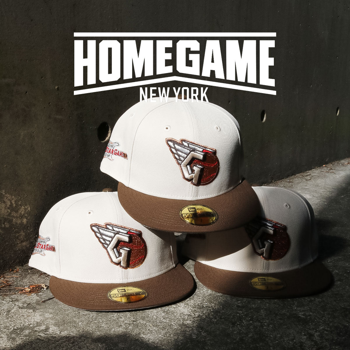 NEW ERA - Cleveland Guardians 59Fifty All Atar Game 2019 Stone/Walnut