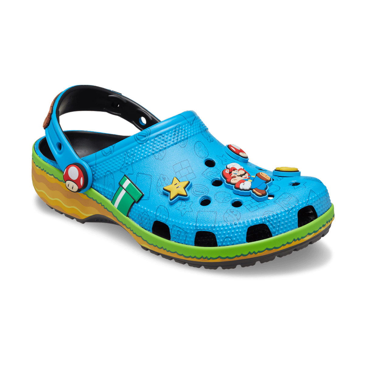 CROCS - Super Mario Core Classic Clog Multi 【212138-90H】