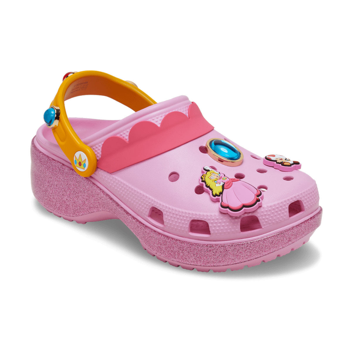 CROCS - SUPER MARIO Princess Peach Classic Clog Plat Form Multi 【212137-90H】