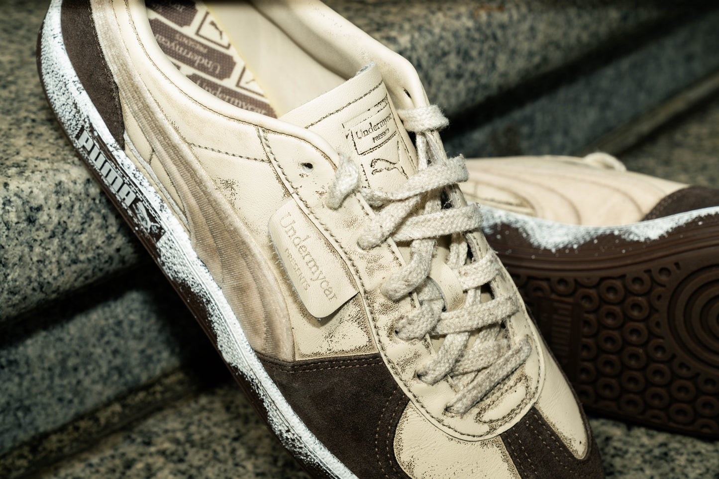 PUMA X UNDERMYCAR -0 PALERMO ALPINE SNOW-FLAT BRONZE 【404039-01】
