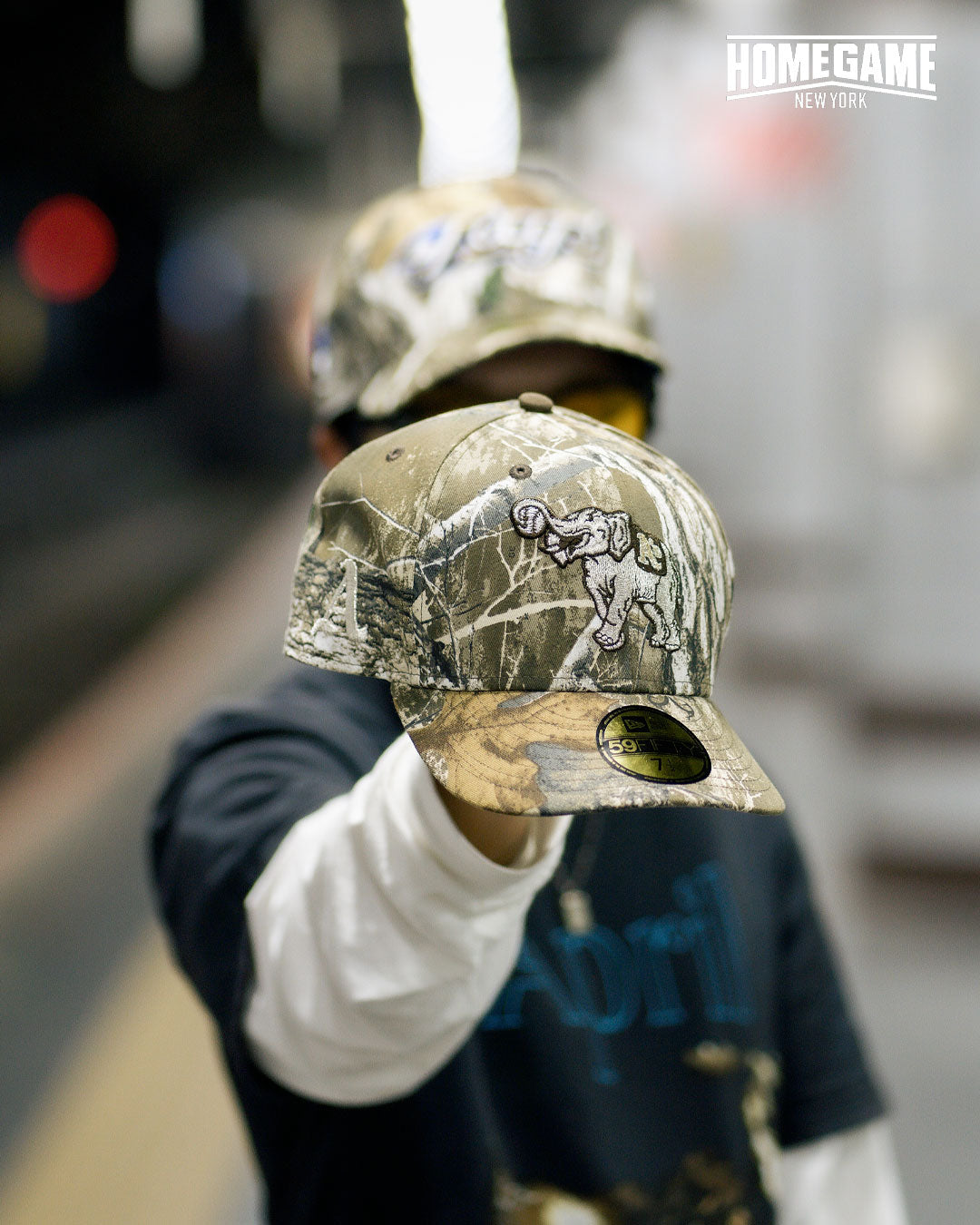 NEW ERA - PHILADELPHIA ATHLETICS 59FIFTY CO ELEPHANT REAL TREE 【71037326】
