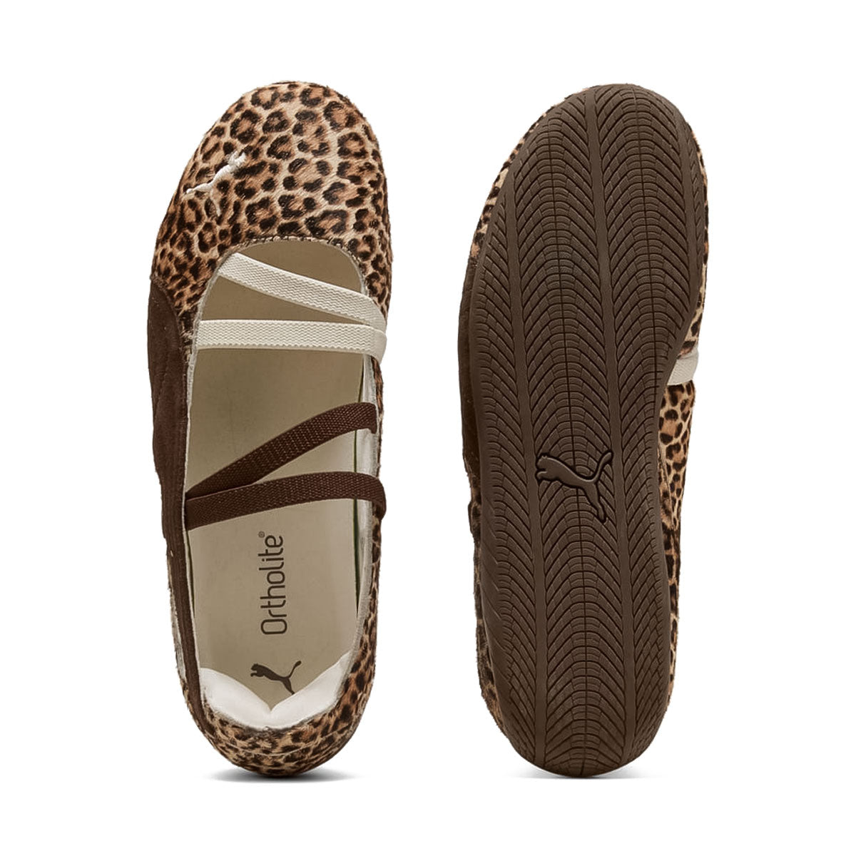 PUMA - SPEEDCAT BALLET WILD WNS CHOCOLATE/WARM WHITE 【406689-01】