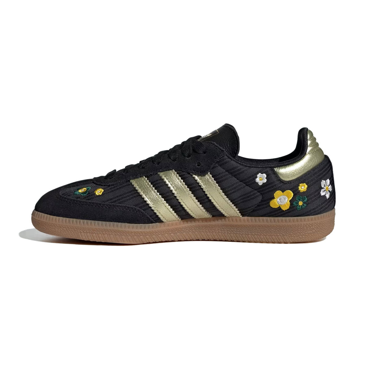 adidas - SAMBA OG W Core Black/Gold Metallic/Gum 【IH1331】