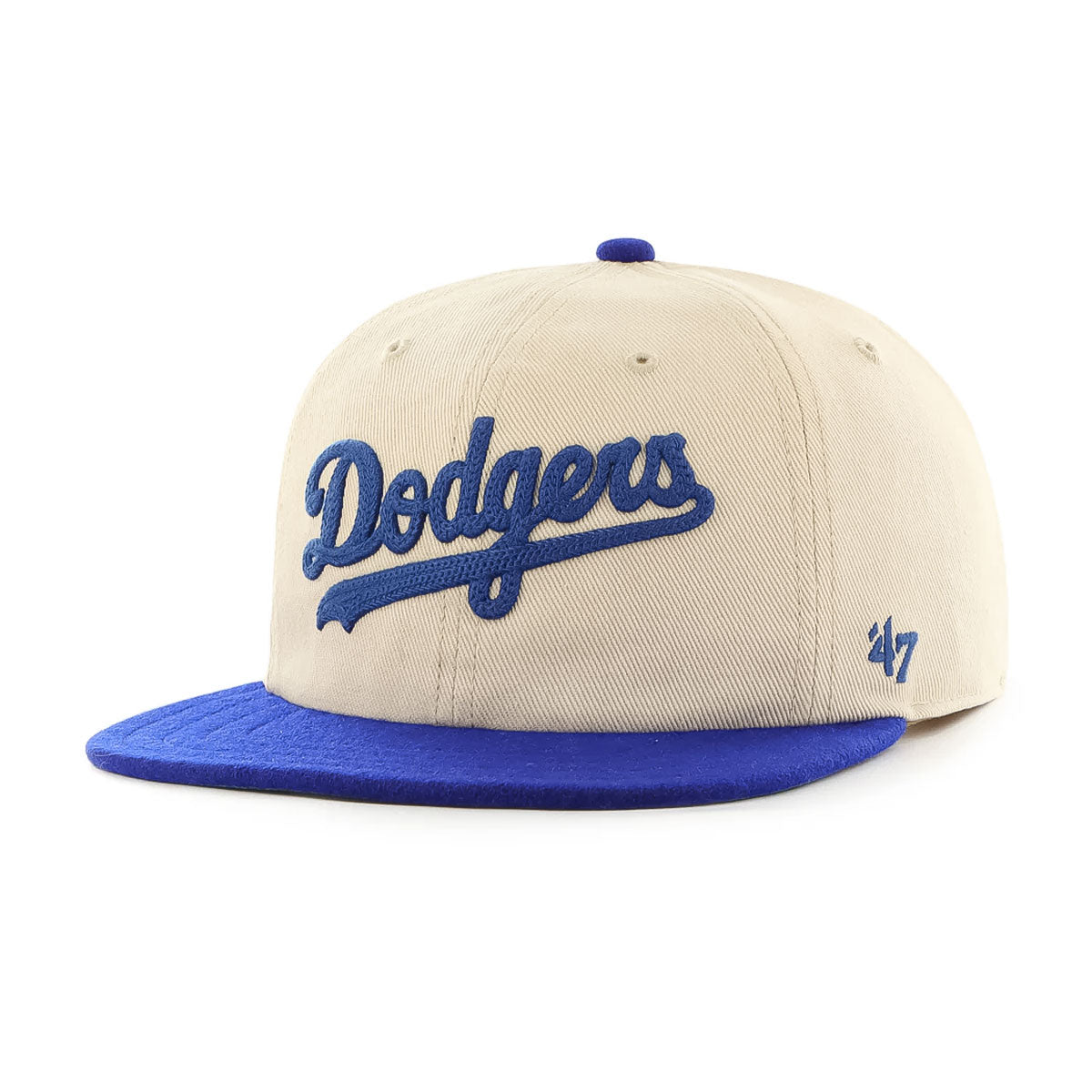’47 BRAND Los Angeles Dodgers - FILEDSTONE CAPTAIN RL SAND STONE/ROYAL【FLDST12HTP】