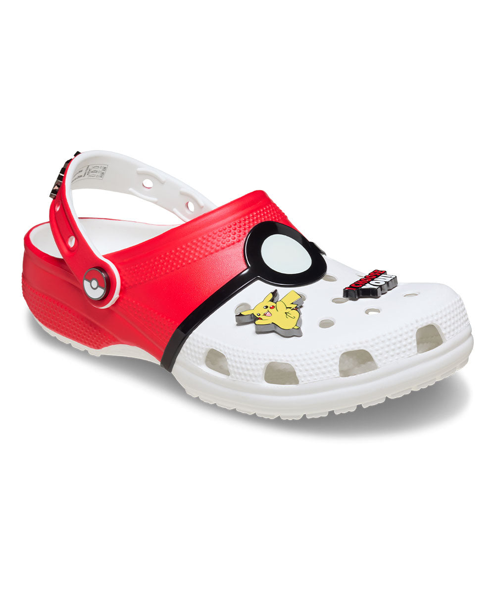 Crocs × Pokemon Classic Clog "Poke Ball" 【212064-90H】