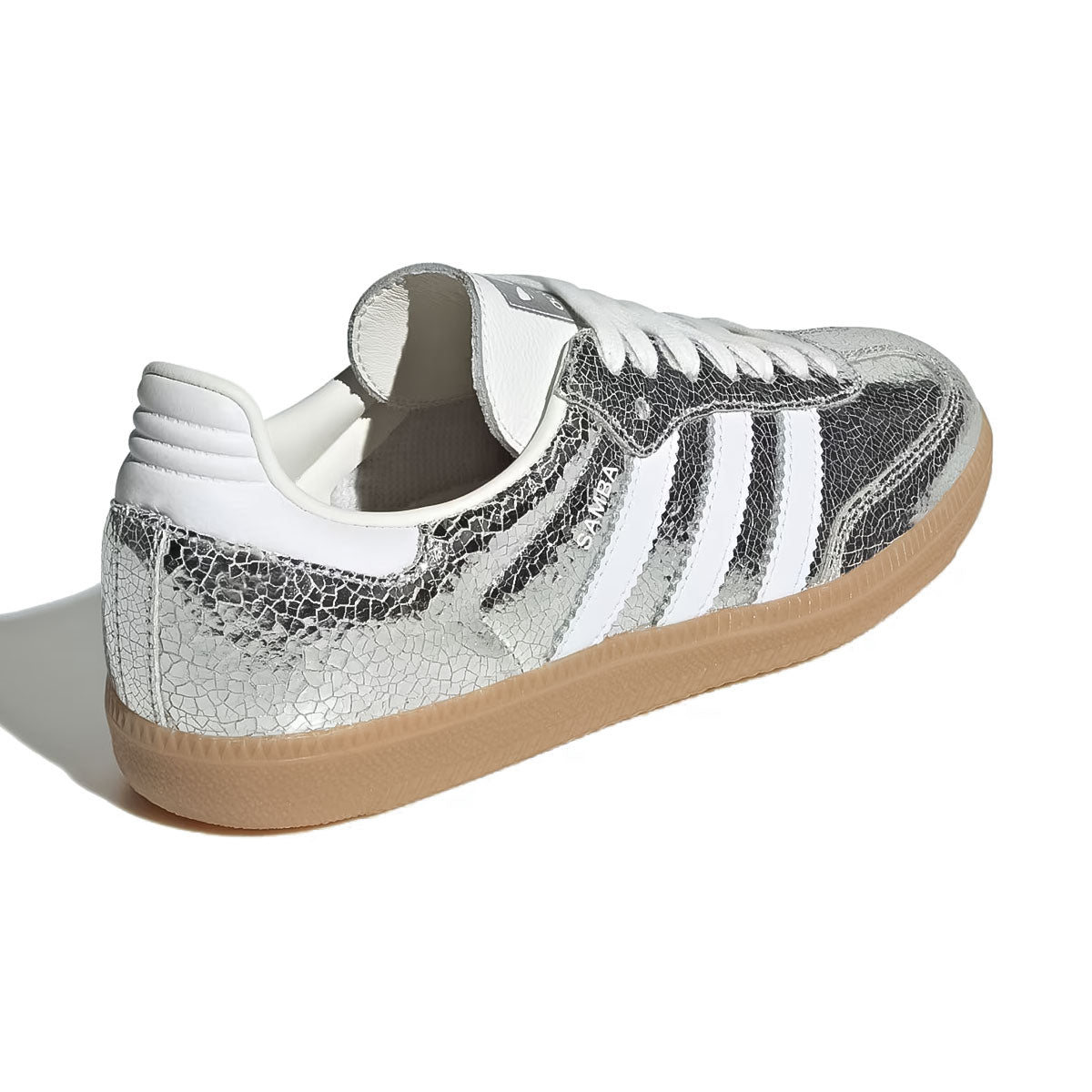 adidas ‐ SAMBA OG WMNS Silver Metallic/Cloud White/Core White【JR0035】