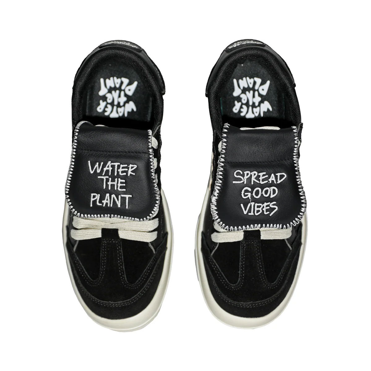 WATER THE PLANT - ”GHOST” Vintage Kicks | Black