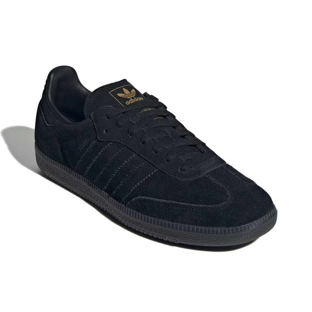 adidas - SAMBA OG Core Black/Grey Three/Gold Metallic 【JR0887】