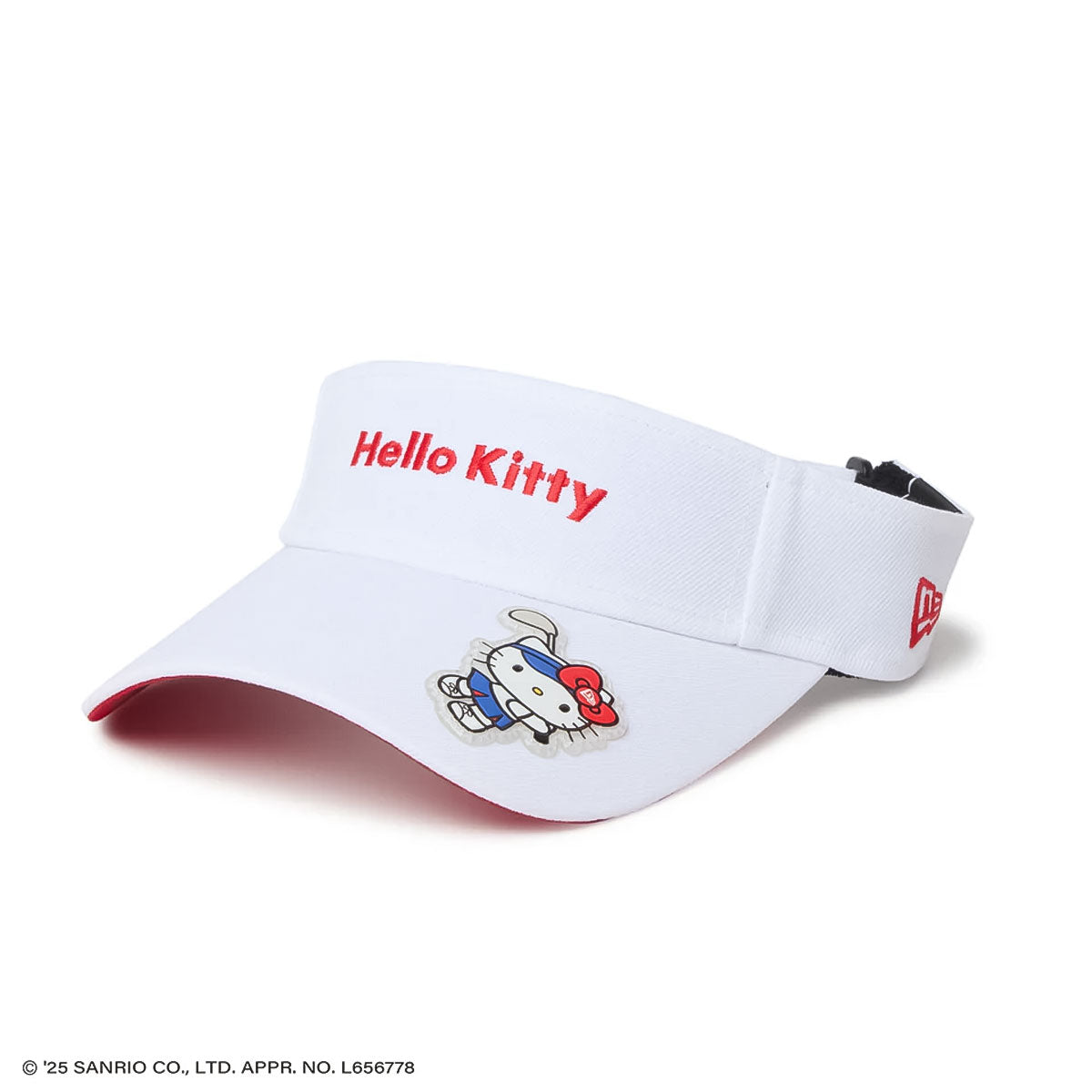 NEW ERA - SUN VISOR LV GOLF KITTY WHITE【14348592】