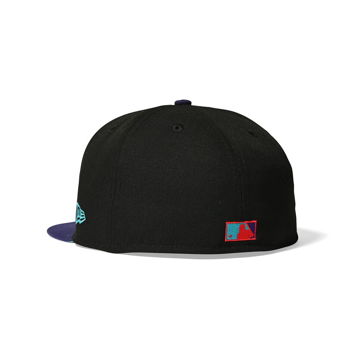 NEW ERA - Oakland Athletics CO 40TH 59FIFTY BLACK/PURPLE【70874627】