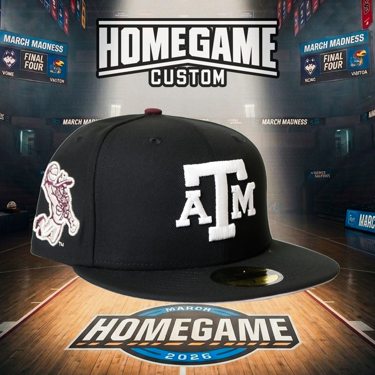 NEW ERA - Texas A＆M Aggies Ol’ Sarge 59FIFTY Black