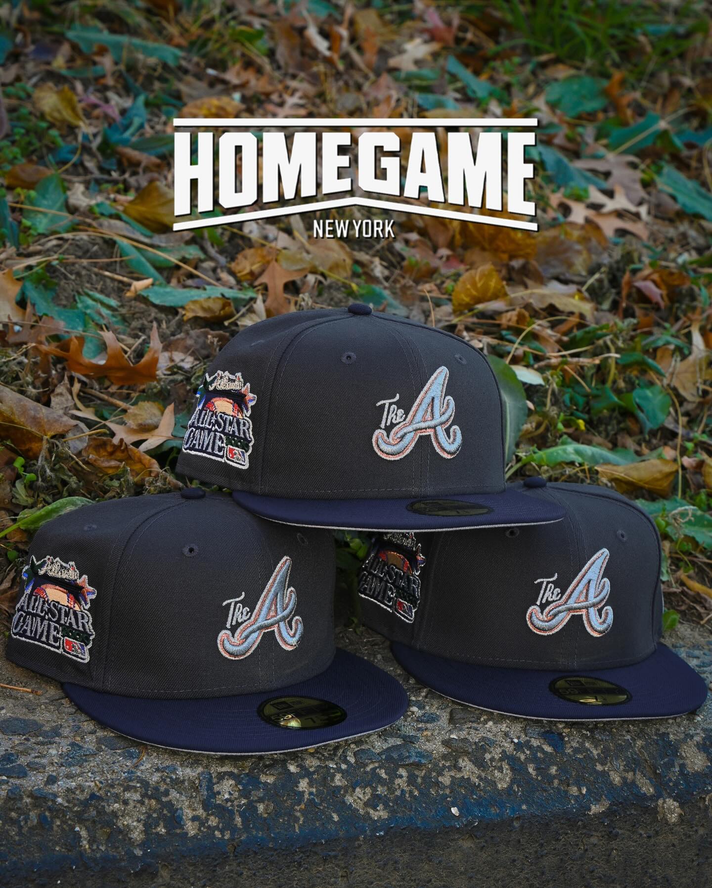 NEW ERA - Atlanta Braves NYCO 59FIFTY ASG2000 Brick Black/Dark Navy 【70970637】