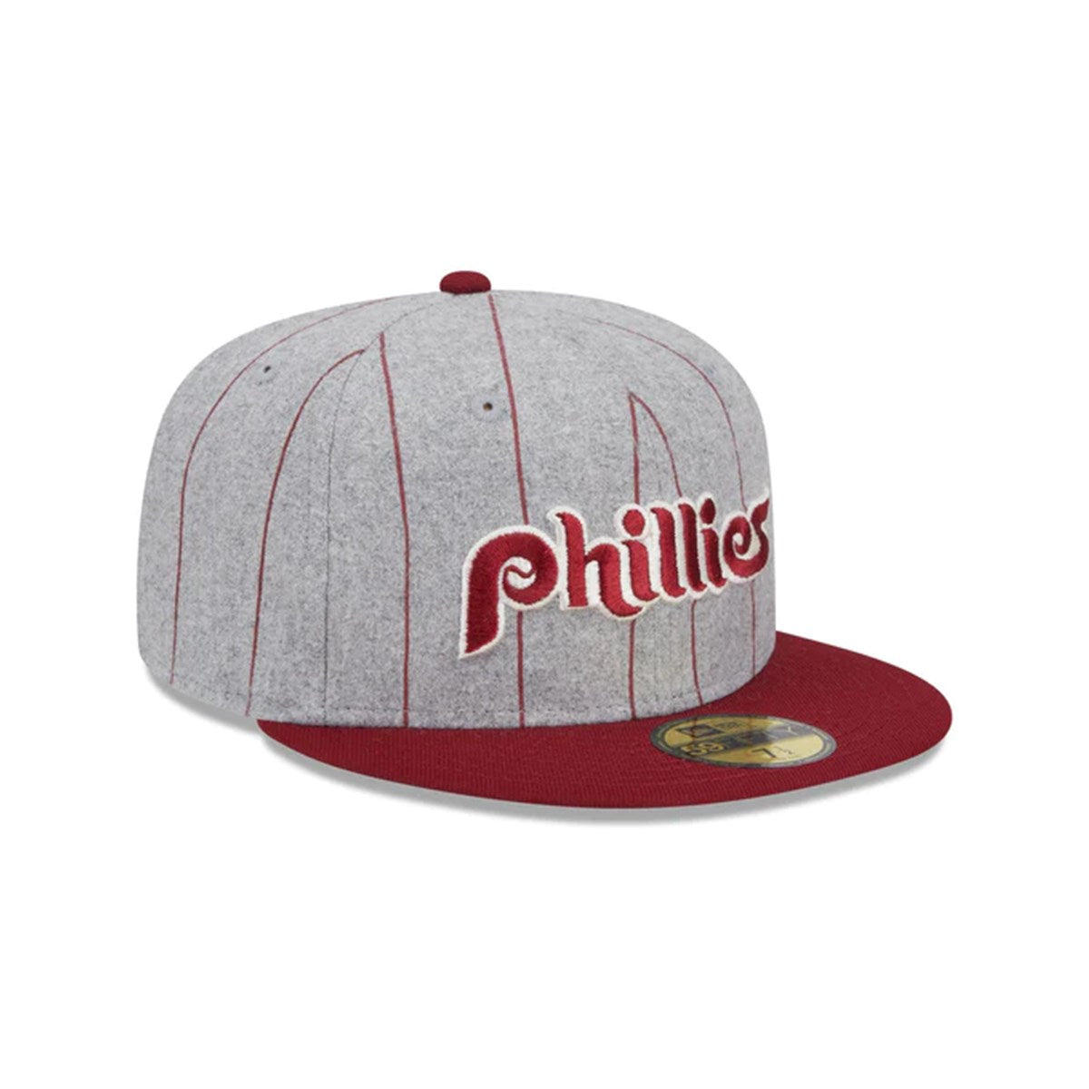 NEW ERA Philadelphia Phillies - 59FIFTY HEATHER PINST PHI PHILLIES H.GRAY【14132568】