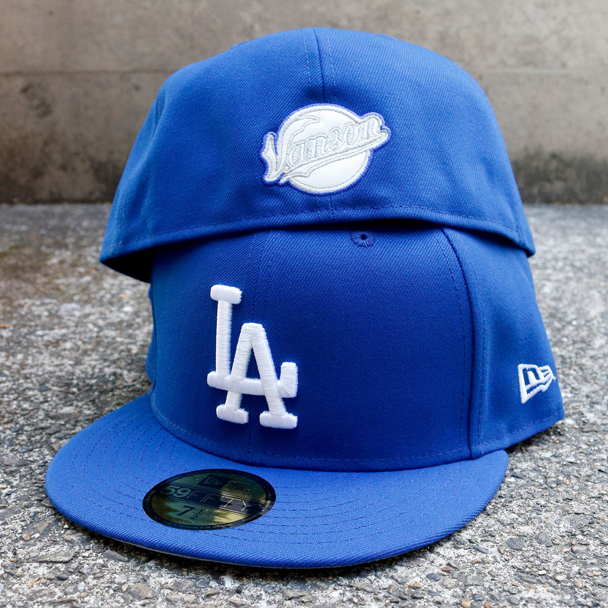 NEW ERA × Vanson - Los Angeles Dodgers USAT 59FIFTY Royal Blue【60941870】