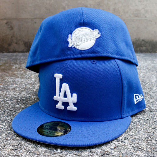 NEW ERA × Vanson - Los Angeles Dodgers USAT 59FIFTY Royal Blue【60941870】