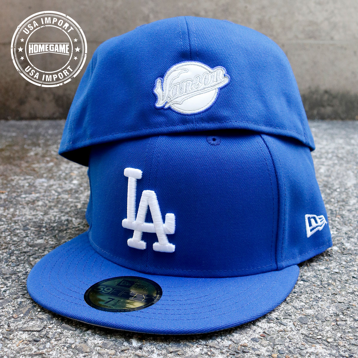 NEW ERA - Vanson Leathers Los Angeles Dodgers USAT 59FIFTY Royal Blue【60941870】