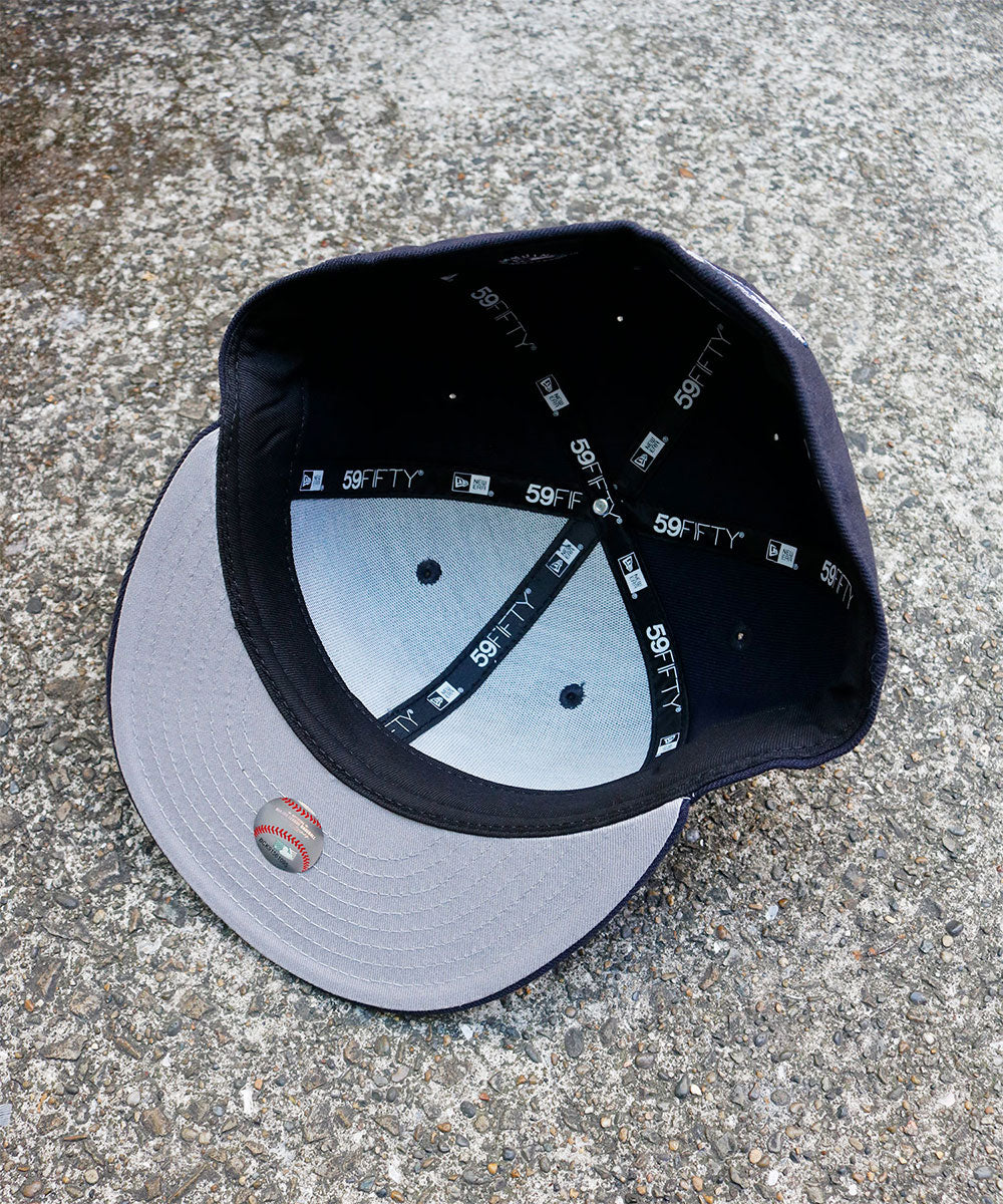 NEW ERA × Vanson New York Yankees USAT 59FIFTY NAVY【60941871】