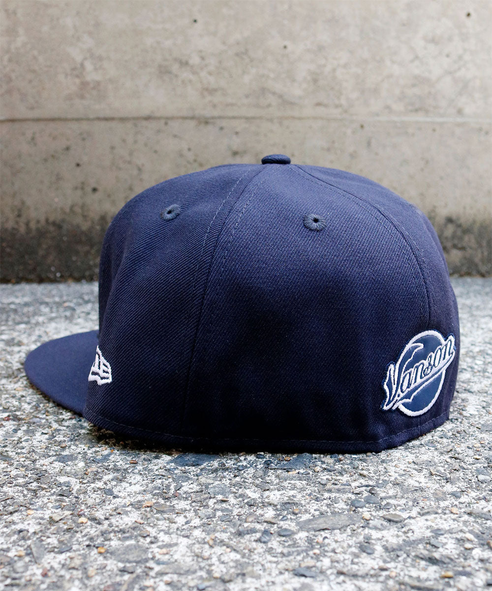 NEW ERA × Vanson New York Yankees USAT 59FIFTY NAVY【60941871】