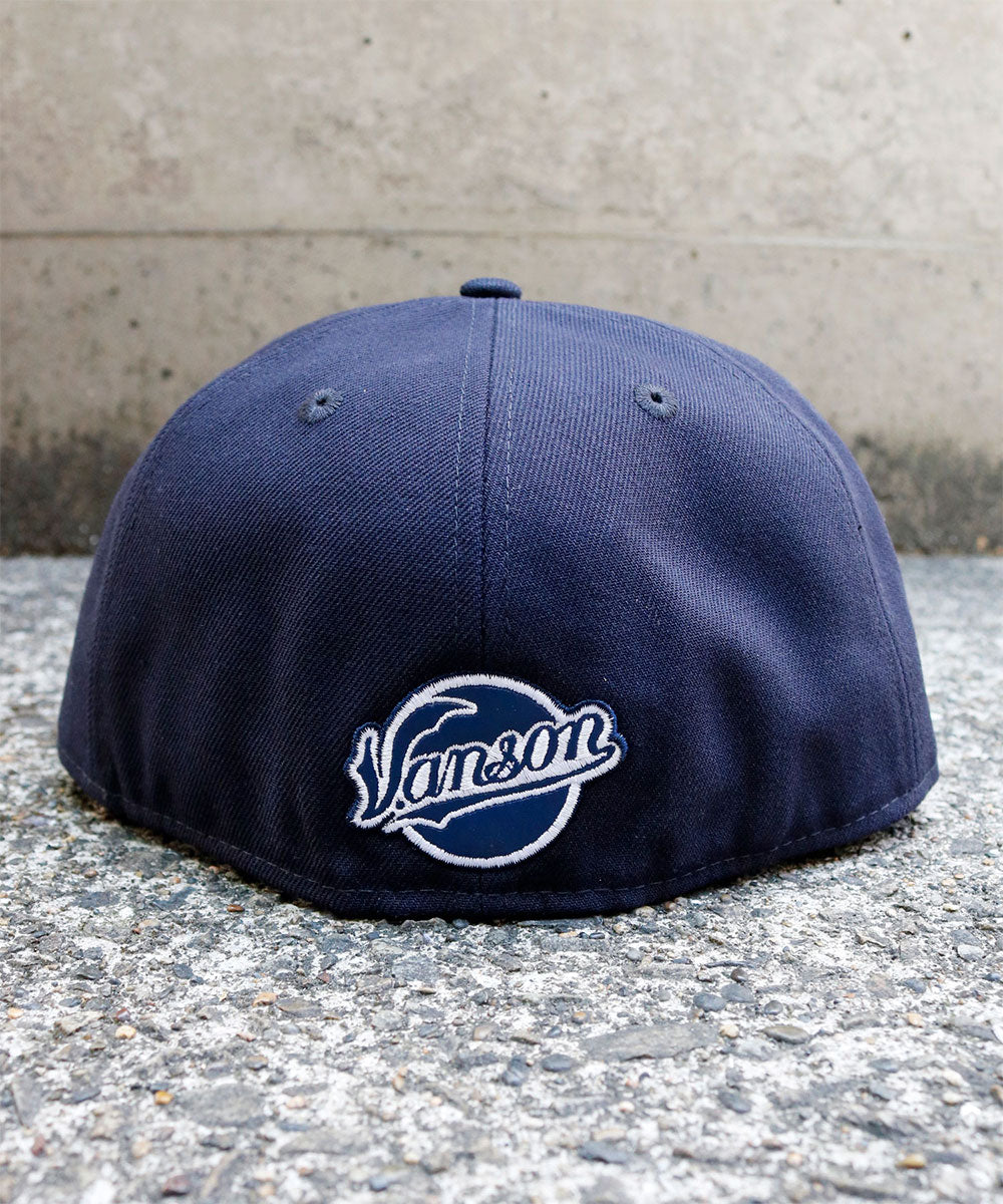 NEW ERA × Vanson New York Yankees USAT 59FIFTY NAVY【60941871】