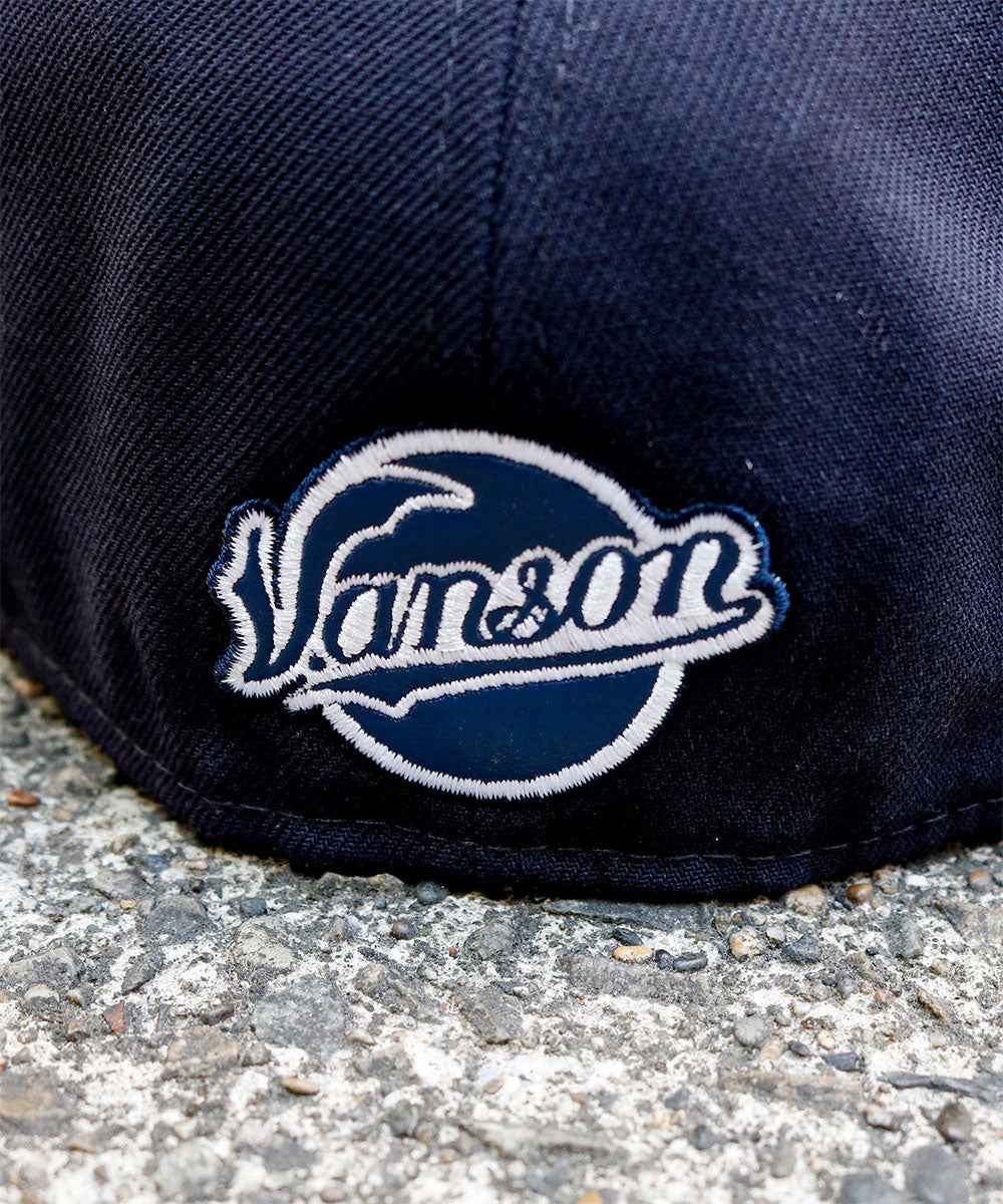 NEW ERA × Vanson New York Yankees USAT 59FIFTY NAVY【60941871】