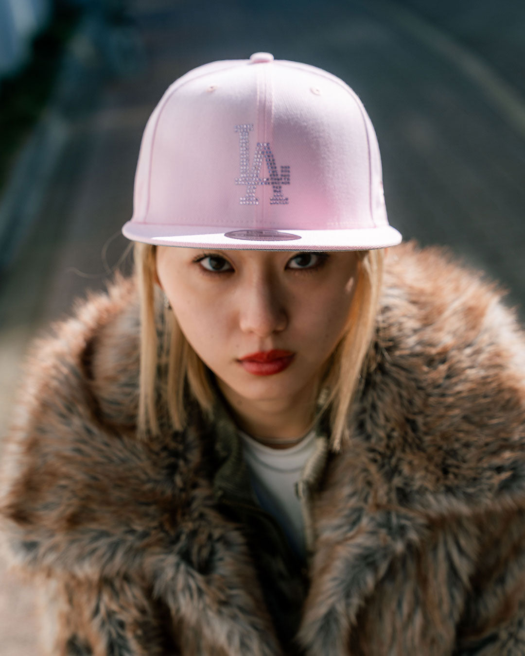 NEW ERA - LOS ANGELES DODGERS CO RHINESTONE 9FIFTY PINK【15063036】