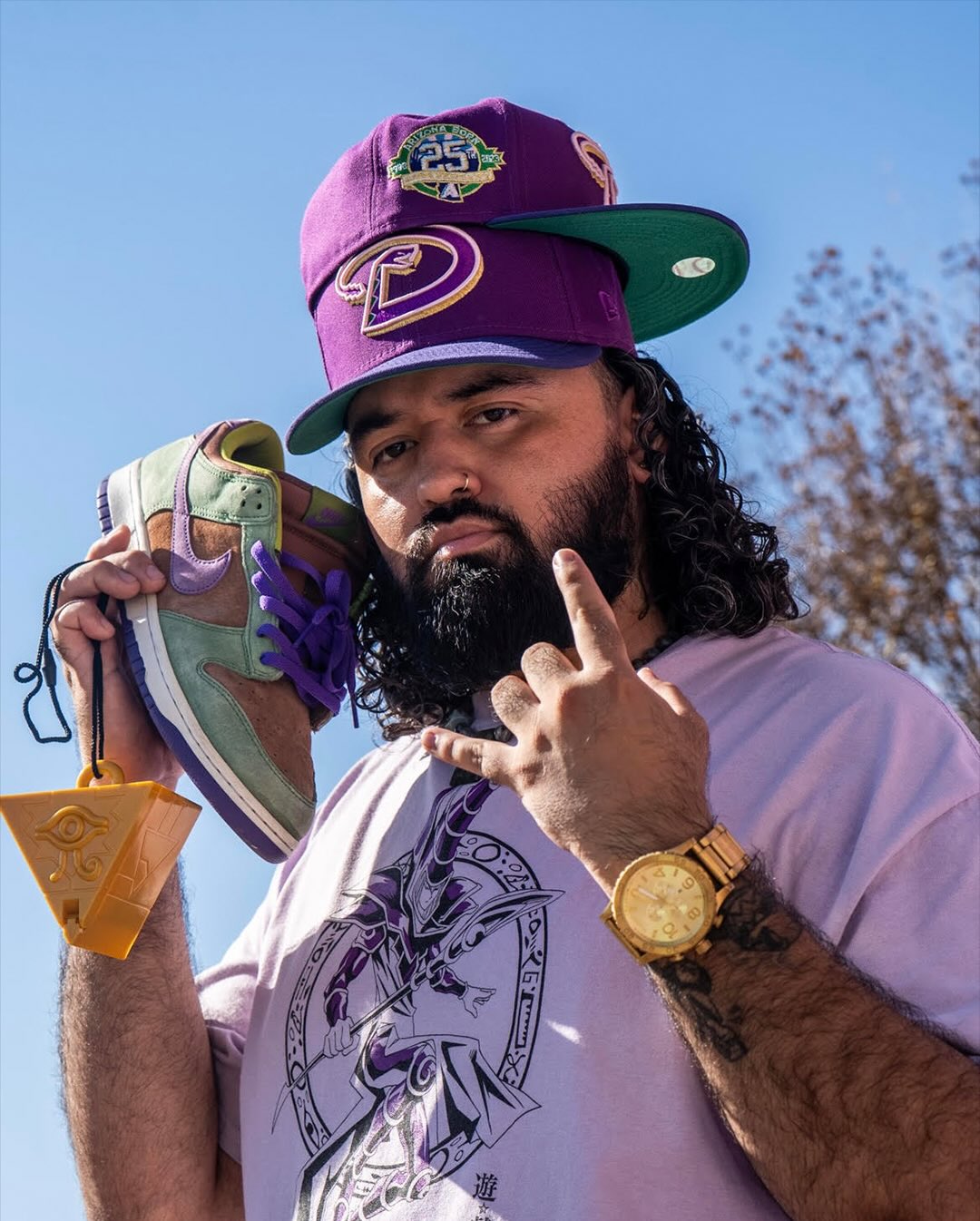 NEW ERA Arizona Diamondbacks - 59Fifty 1998 25th Anniversary Purple/New Orchid