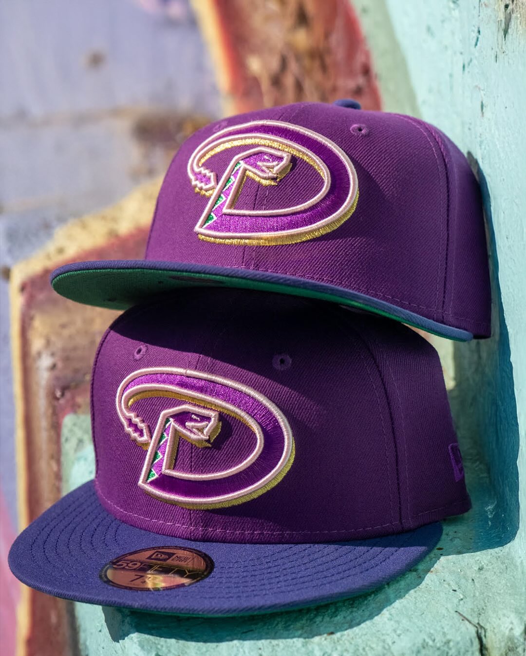 NEW ERA Arizona Diamondbacks - 59Fifty 1998 25th Anniversary Purple/New Orchid