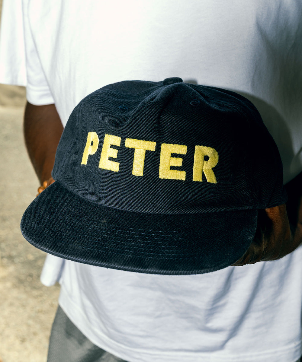 MY NAME IS PETER - 5-PANEL PETER CAP NAVY