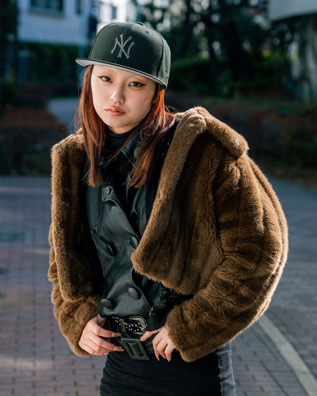 NEW ERA - NEW YORK YANKEES CO RHINESTONE 9FIFTY BLACK【15063035】