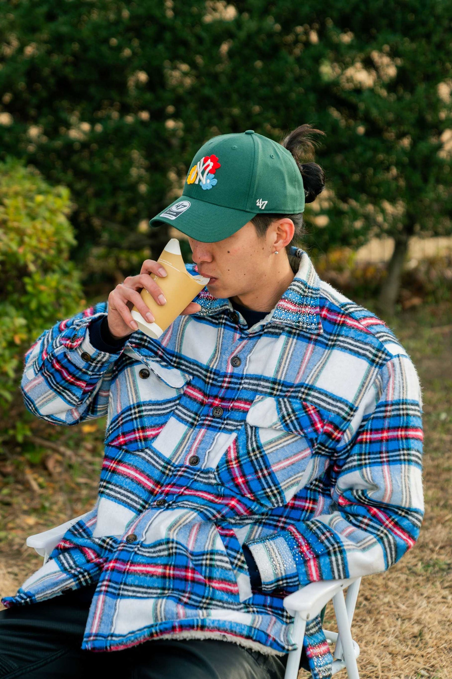 ’47 BRAND New York Yankees - MVP FLORA DARK GREEN【14920535 47A-MVP-B-GLRYM17HTS-DG】